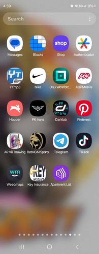 Tik tok installato samsung - tok,